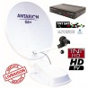 AUTO65 G6+ - PARABOLE AUTOMATIQUE 65CM + DEMODULATEUR TNTSAT