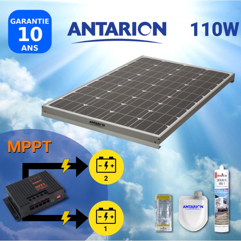 Ansmann Panneau solaire pliable 100 W - Accessoires de camping