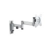 SUPPORT TV DEUX BRAS EN ALUMINIUM - ANTARION